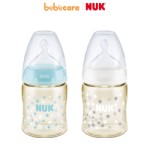 NUK 2 (1080)-Bình Sữa NUK Premium Choice+ Nhựa PPSU 150ml Núm Ti S1-M-2